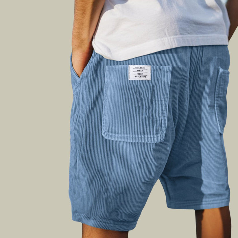 Cazel | Short en velours à taille élastique