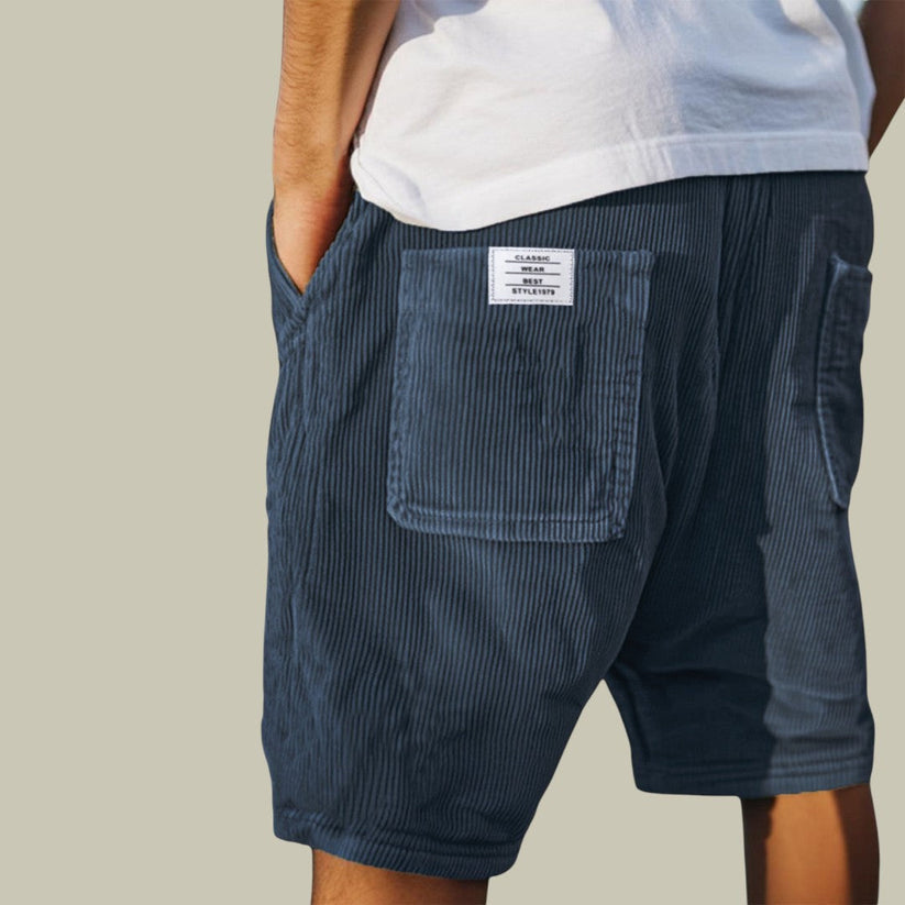Cazel | Short en velours à taille élastique