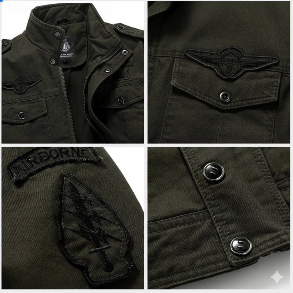Cazel | Veste militaire structurée