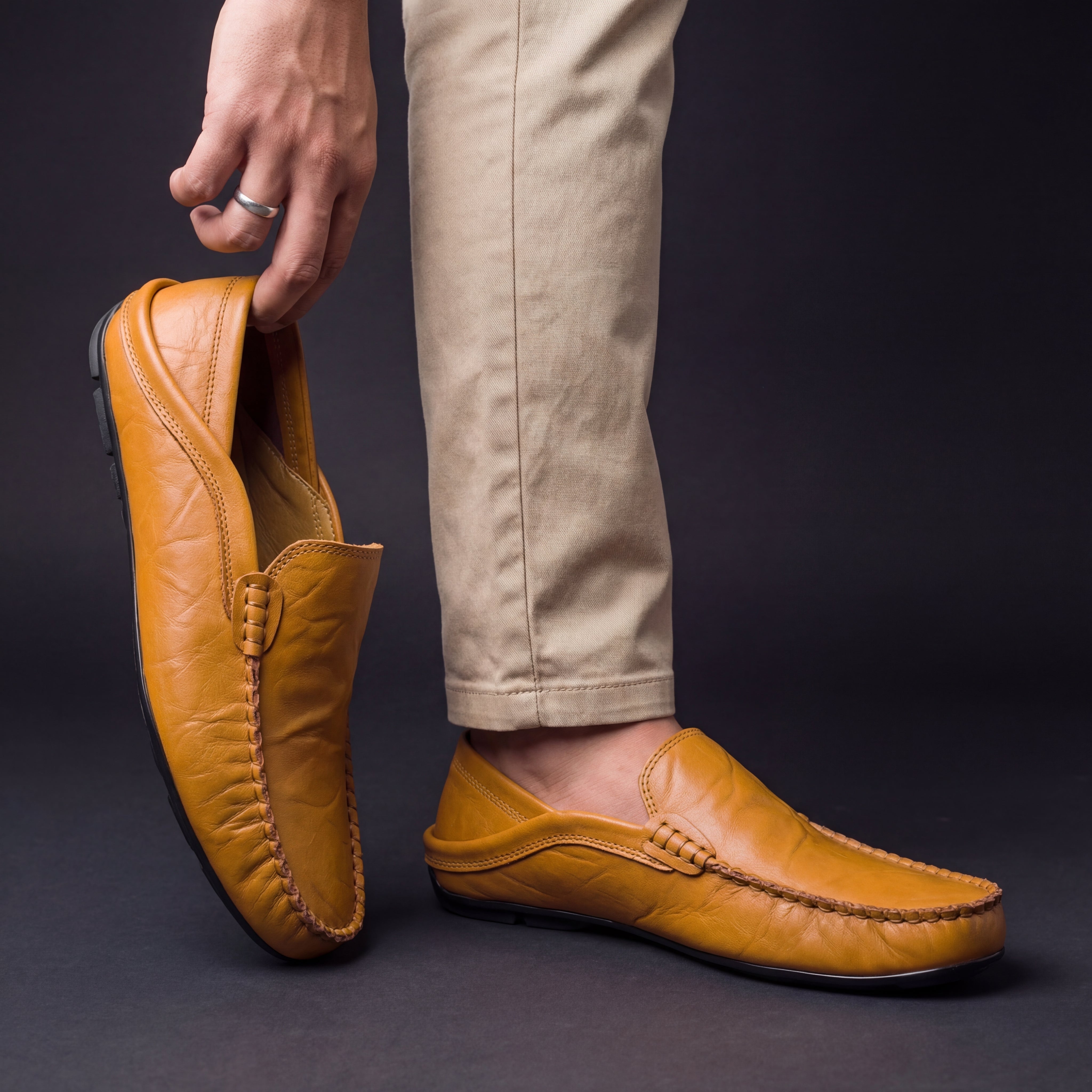 Cazel | Mocassins en cuir