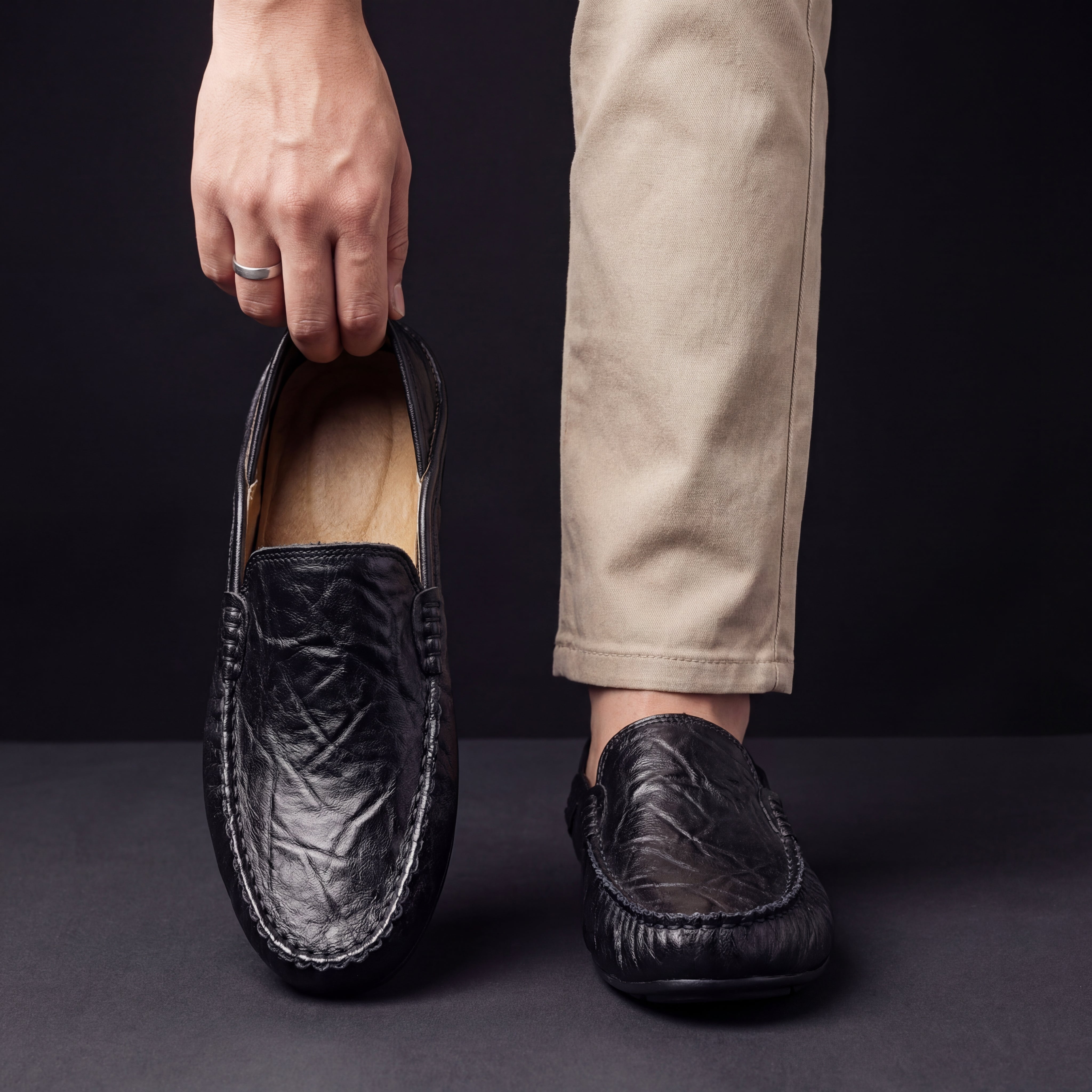 Cazel | Mocassins en cuir