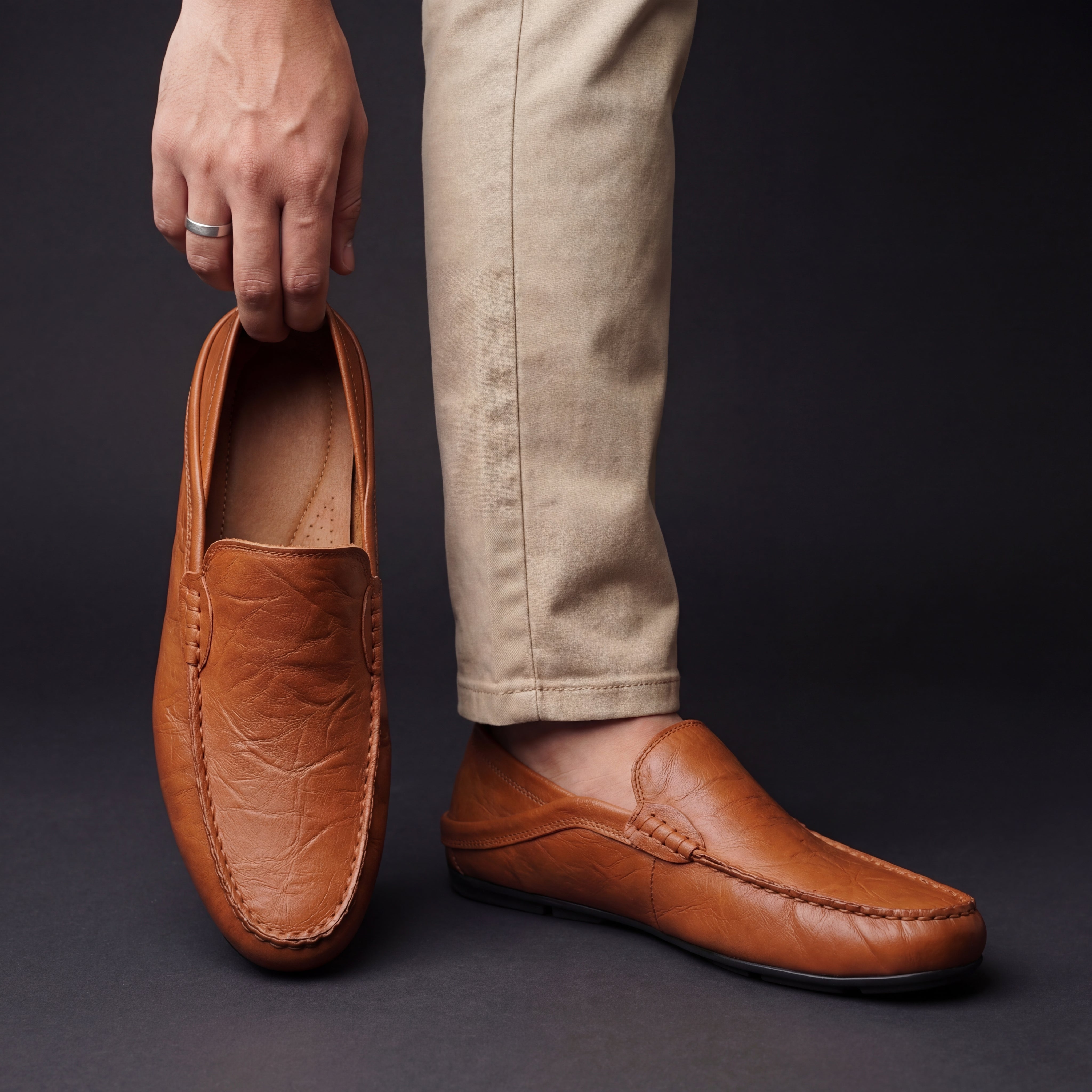 Cazel | Mocassins en cuir