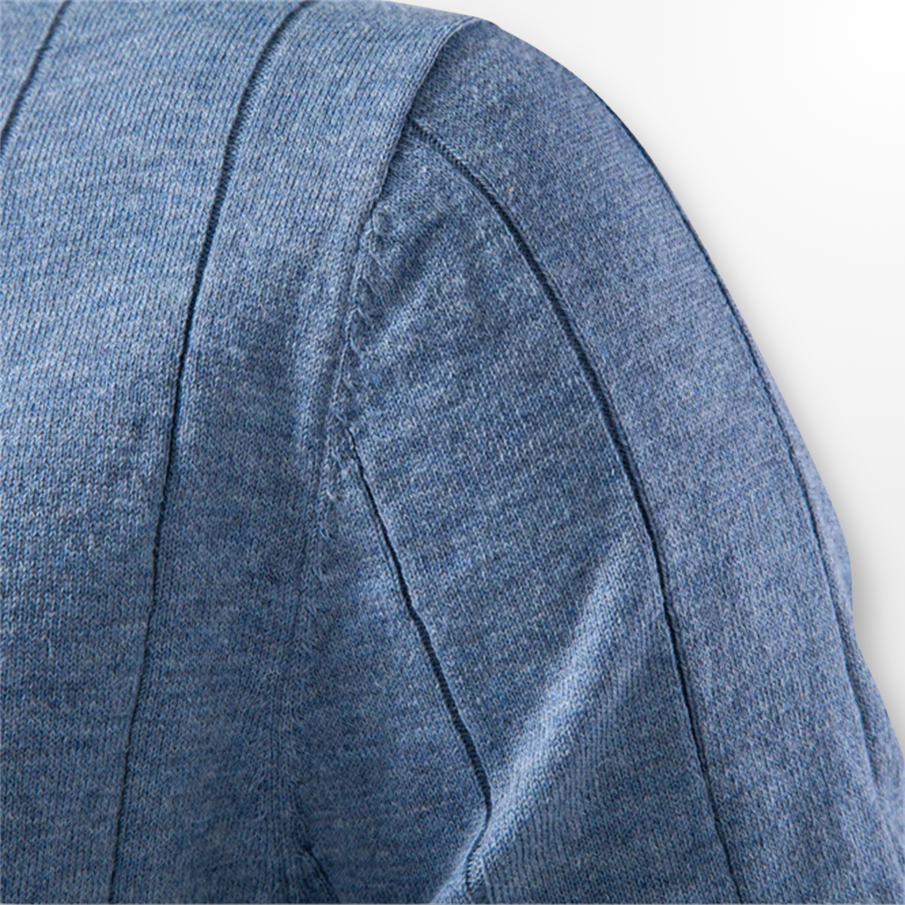 Cazel | T-shirt luxueux côtelé pour homme