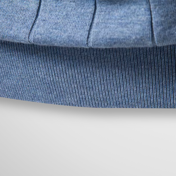 Cazel | T-shirt luxueux côtelé pour homme