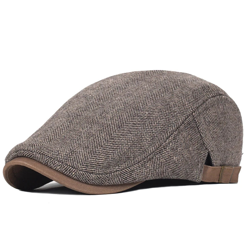 Cazel | Casquette Moderne pour Hommes avec Motif Chevron
