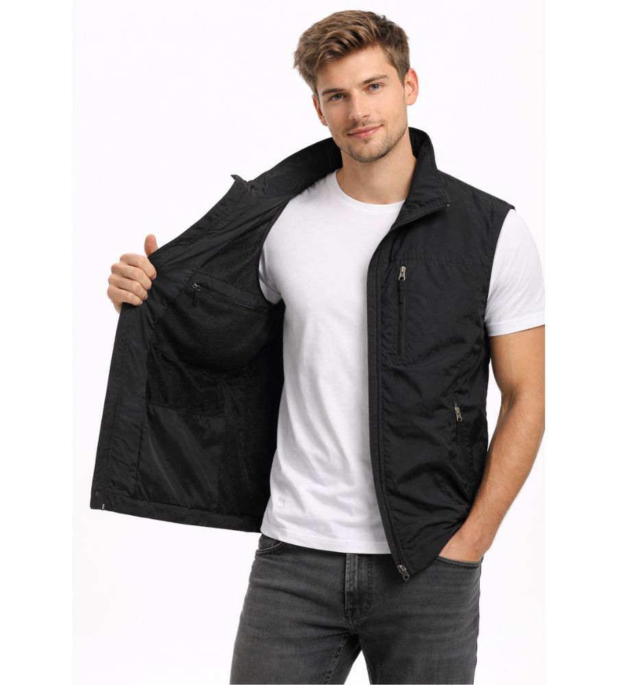 Cazel | Gilet zippé d’extérieur pour homme
