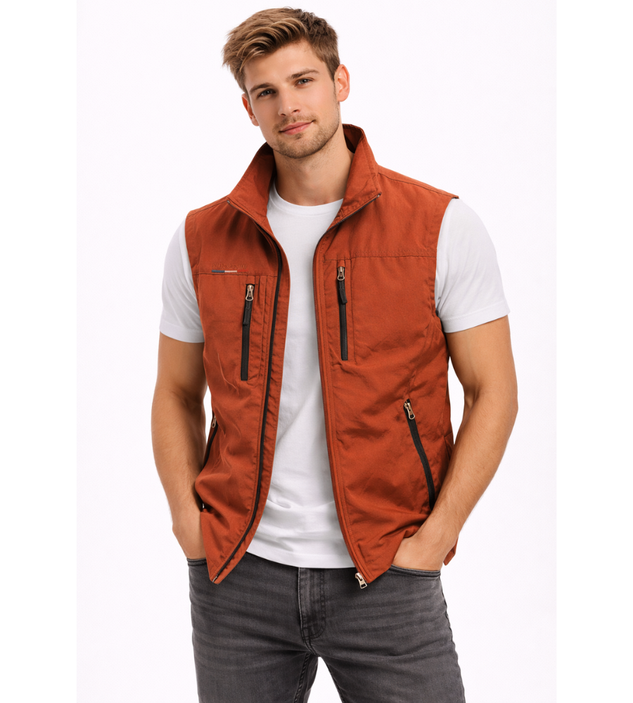 Cazel | Gilet zippé d’extérieur pour homme