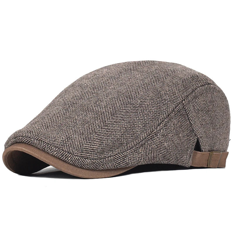 Cazel | Casquette Moderne pour Hommes avec Motif Chevron