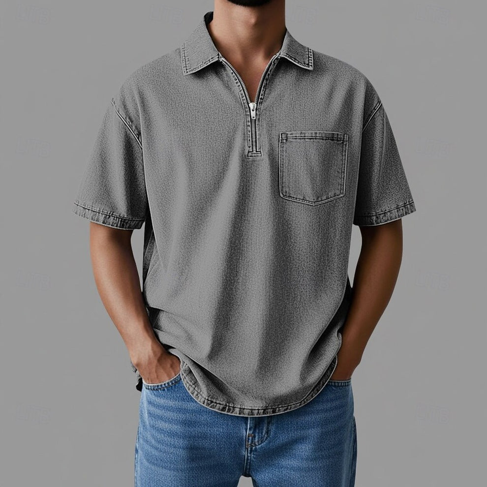 Cazel | Chemise DenimCore à fermeture zippée
