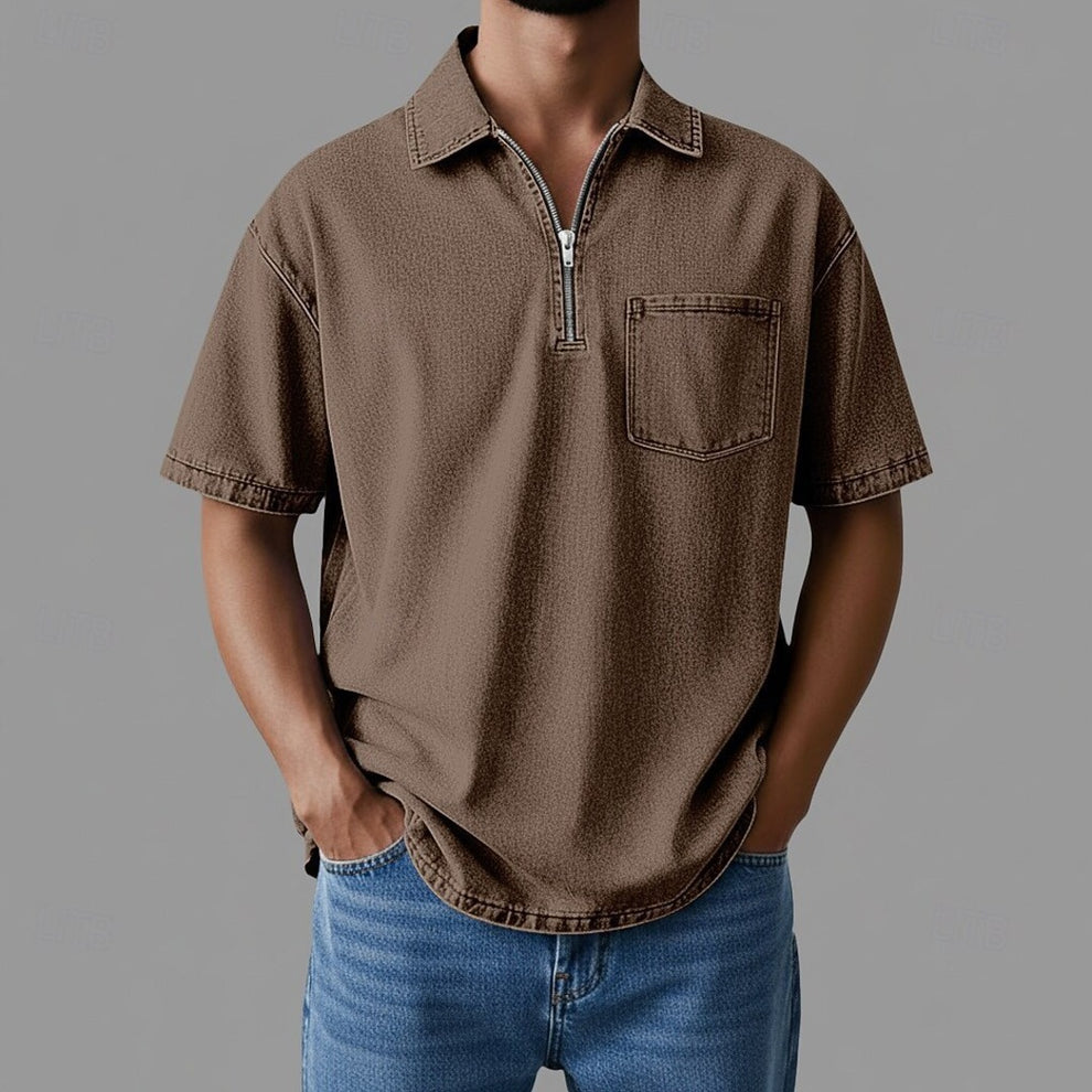 Cazel | Chemise DenimCore à fermeture zippée