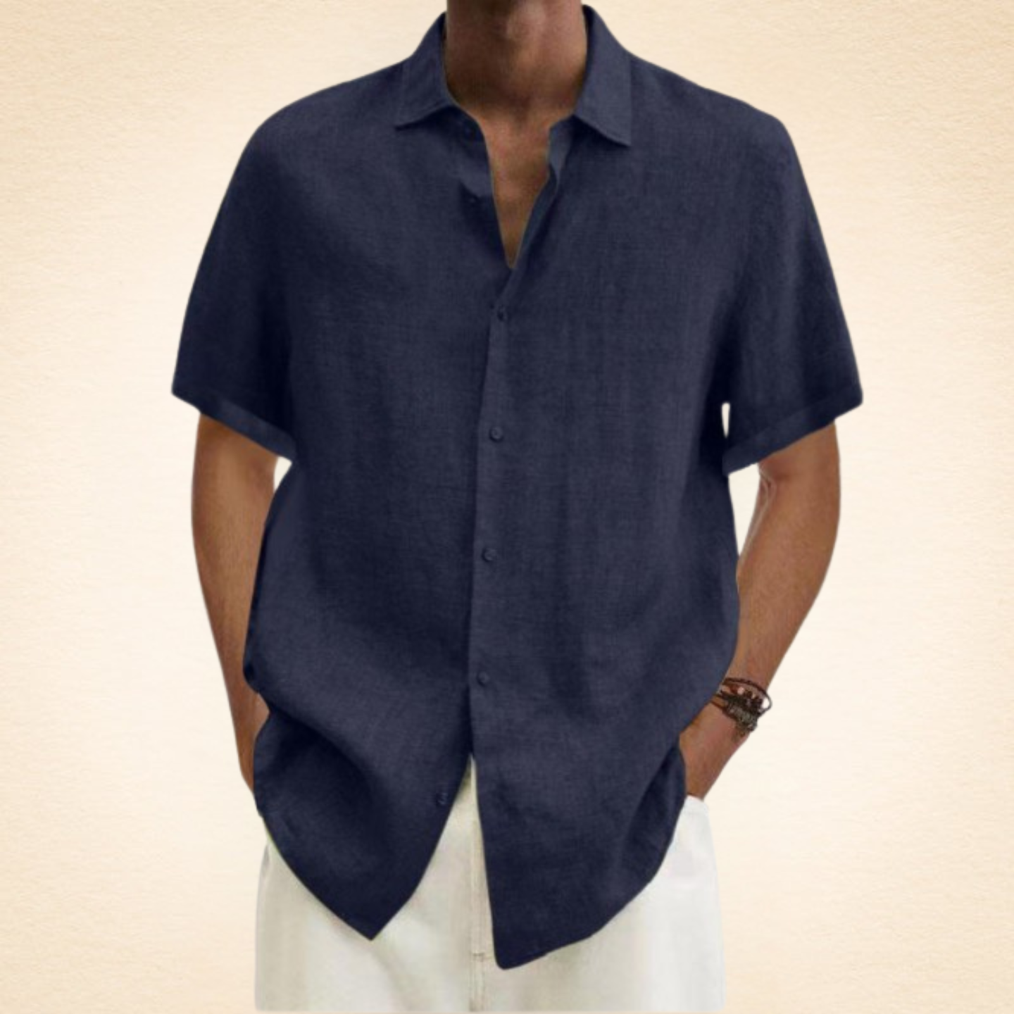 Cazel | Chemise élégante en lin