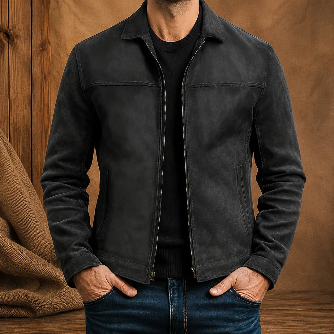 Cazel | Veste légère à col montant avec fermeture éclair