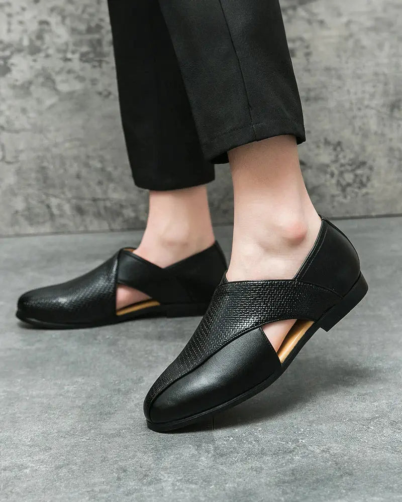 Lenoir™ | Mocassins en cuir véritable