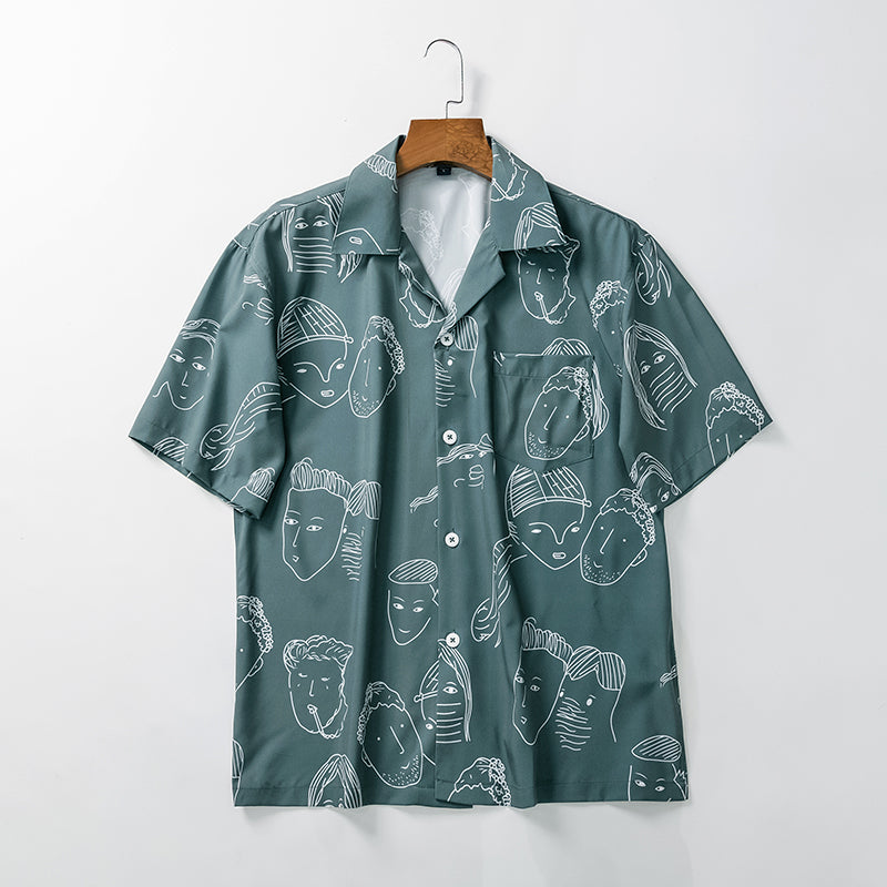 Cazel | Chemise imprimée à manches courtes