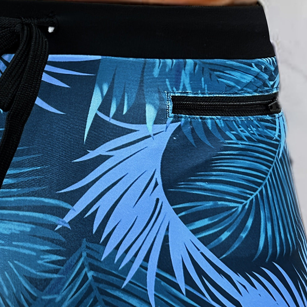 Cazel | Boxer de Bain Tropical Moderne