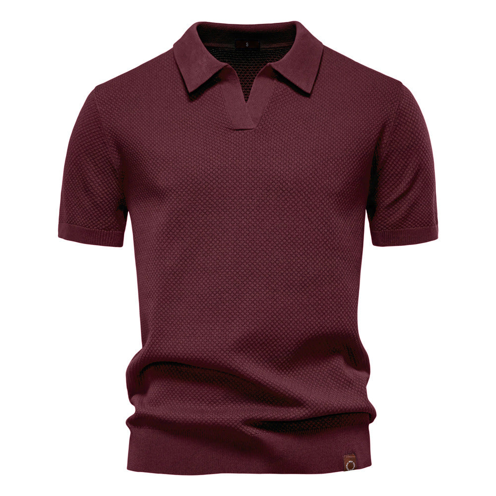 Lenoir™ | Polo élégant à manches courtes