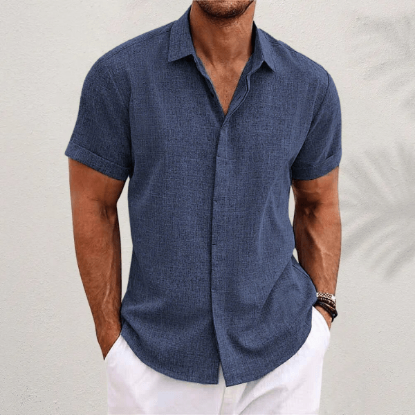 Cazel | Chemise classique en lin