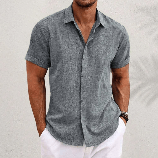 Cazel | Chemise classique en lin