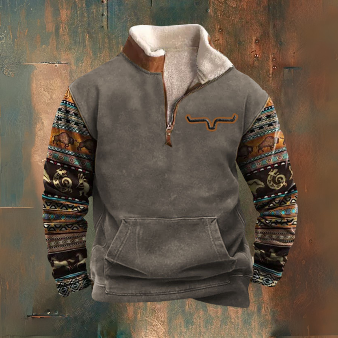 RODEO — Veste demi-zip d’automne-hiver