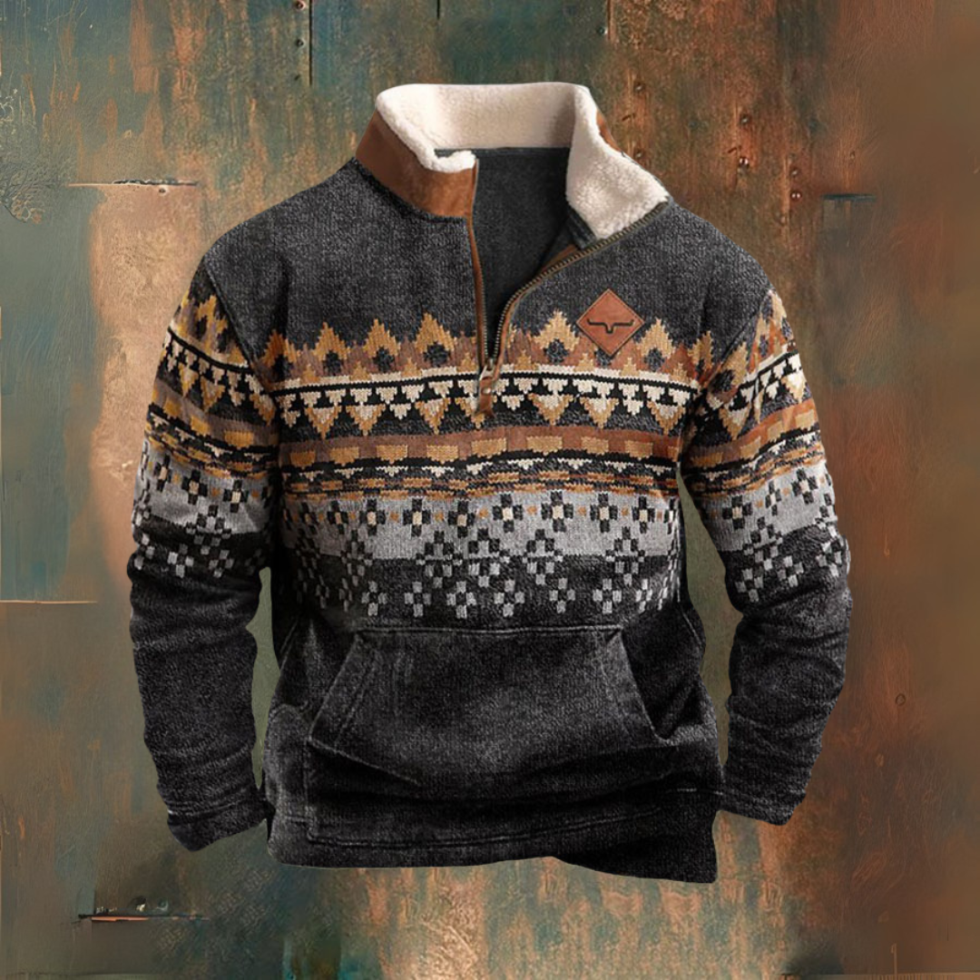 RODEO — Veste demi-zip d’automne-hiver