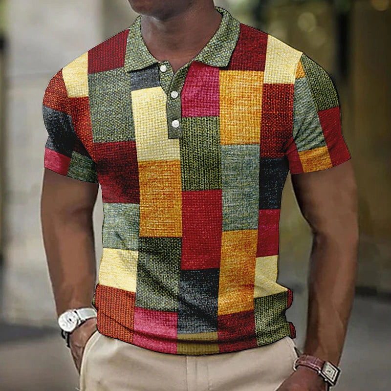 Lenoir™ | Polo multicolore au style moderne