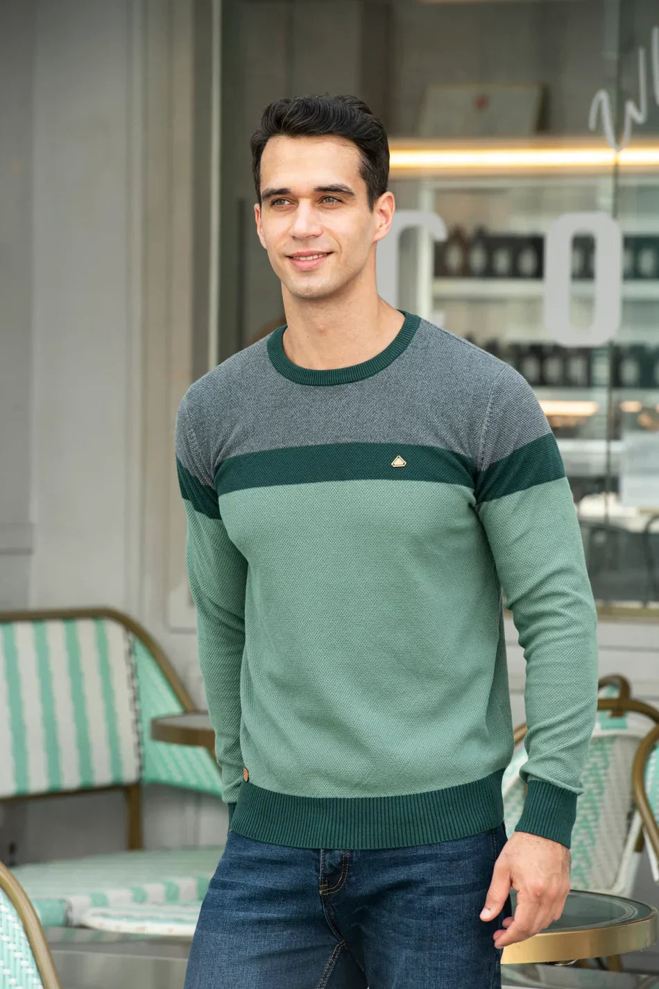Lenoir™ | Gilet pour homme à col rond