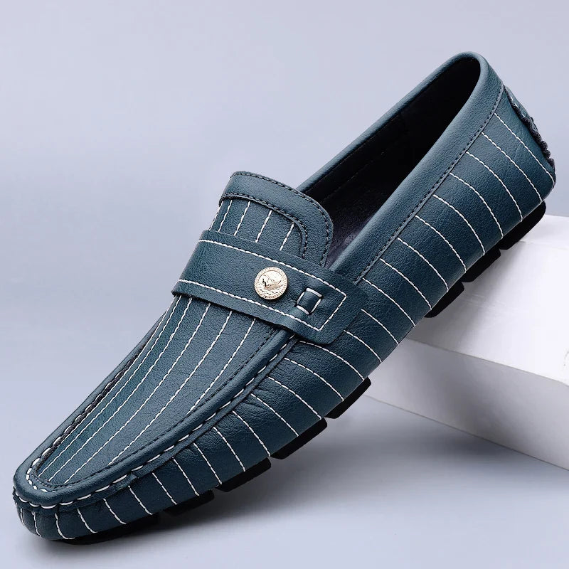Lenoir™ | Mocassins Marlon en cuir