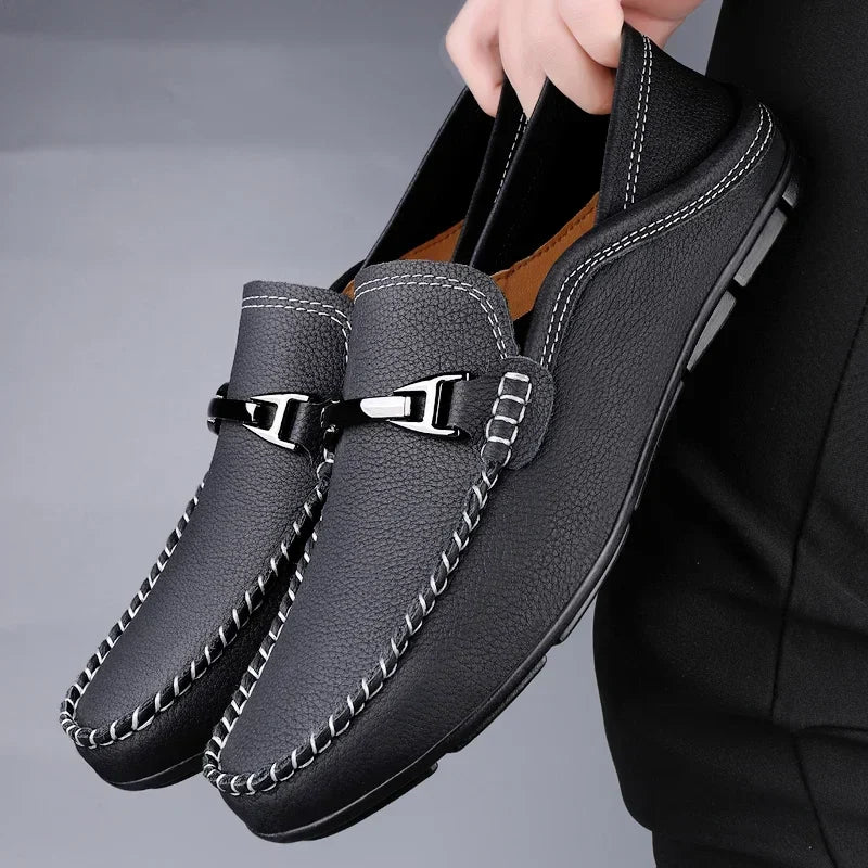 Lenoir™ | Mocassins Belford en cuir