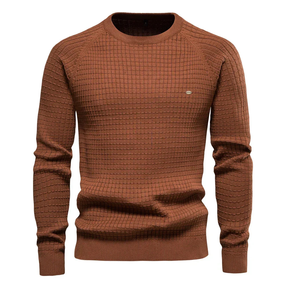 Lenoir™ | Pull pour homme à motif à carreaux