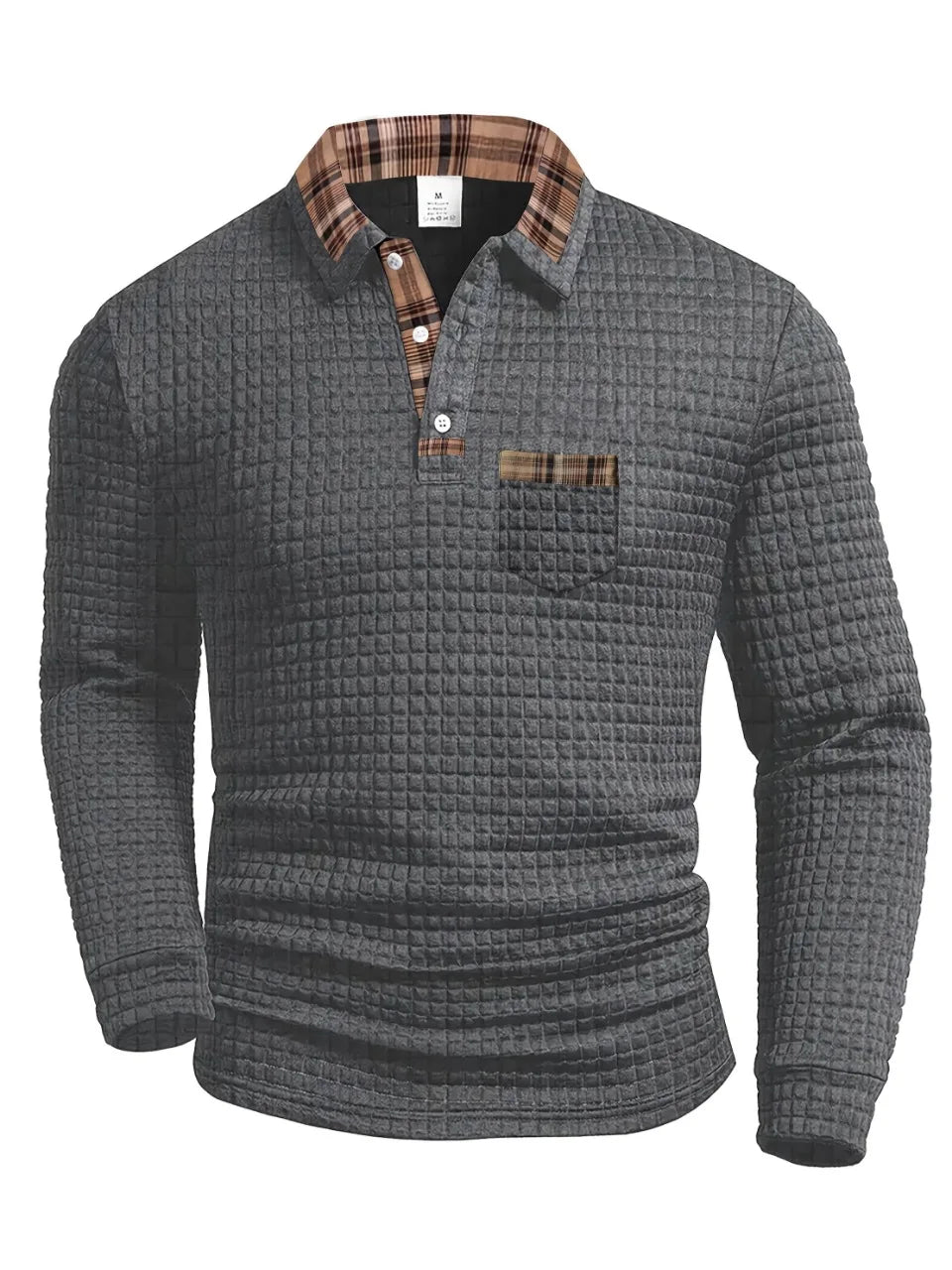 Lenoir™ | Polo à motif à carreaux