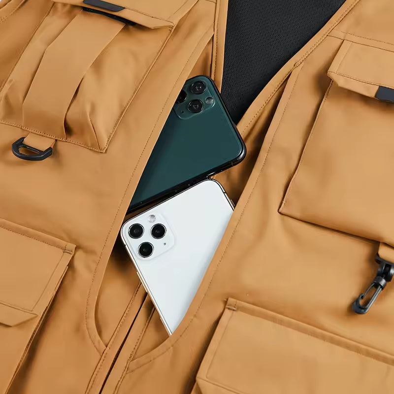Cazel | Gilet cargo élégant et décontracté