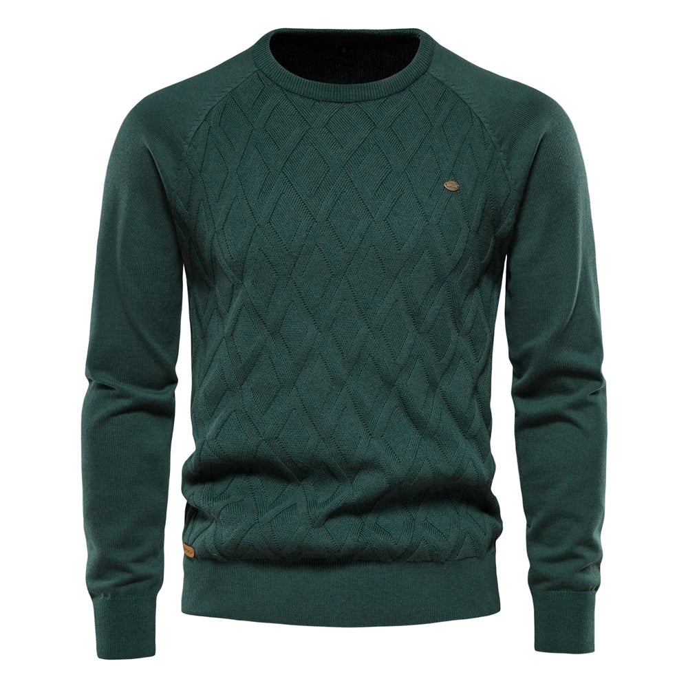 Lenoir™ | Pull pour hommes avec motif à carreaux