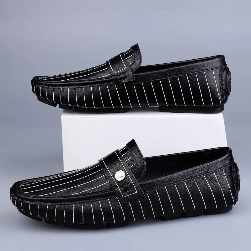Lenoir™ | Mocassins Marlon en cuir