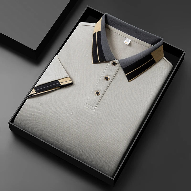 Lenoir™ | Polo avec finitions contrastées