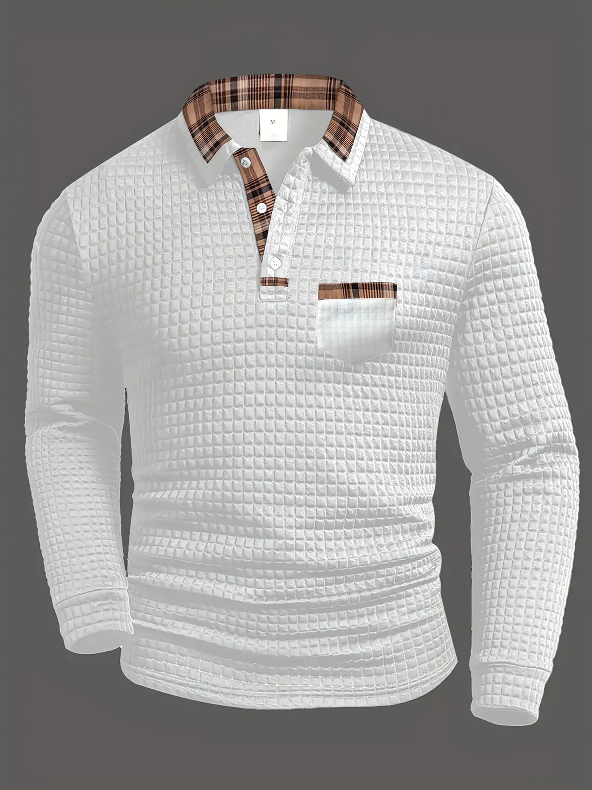 Lenoir™ | Polo à motif à carreaux