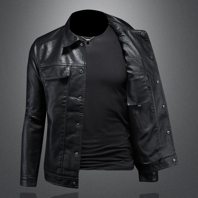 Lenoir™ | Veste ajustée en cuir