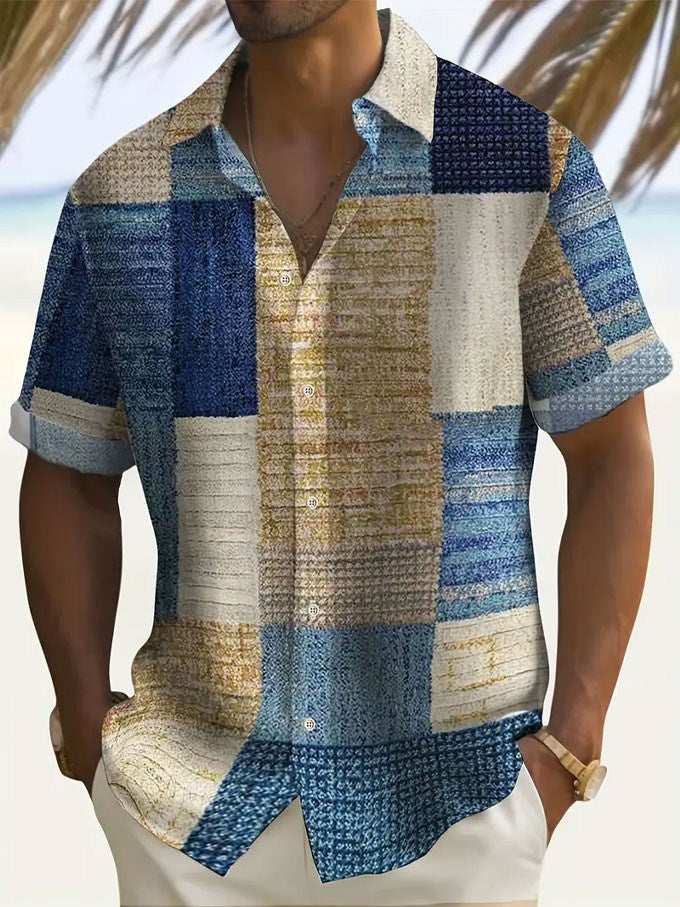 Cazel | Chemise élégante à manches courtes