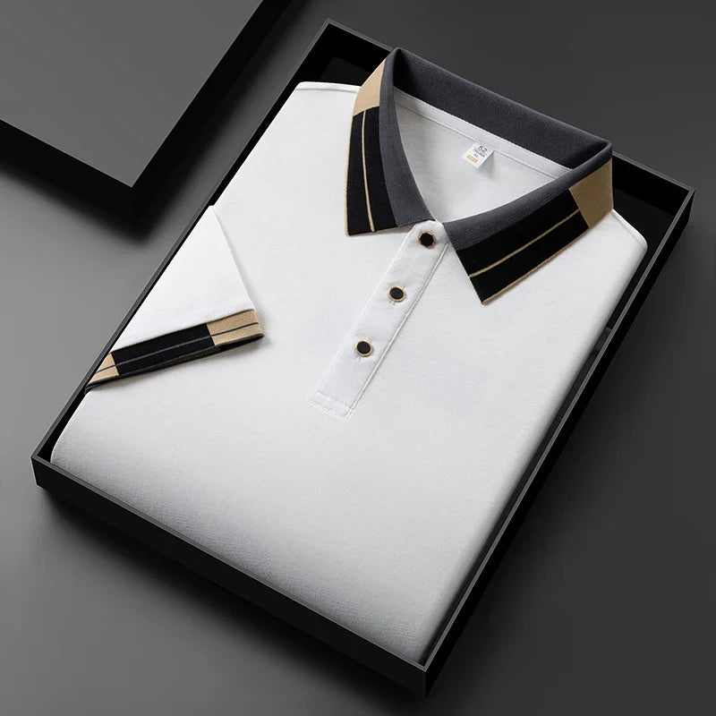 Lenoir™ | Polo avec finitions contrastées