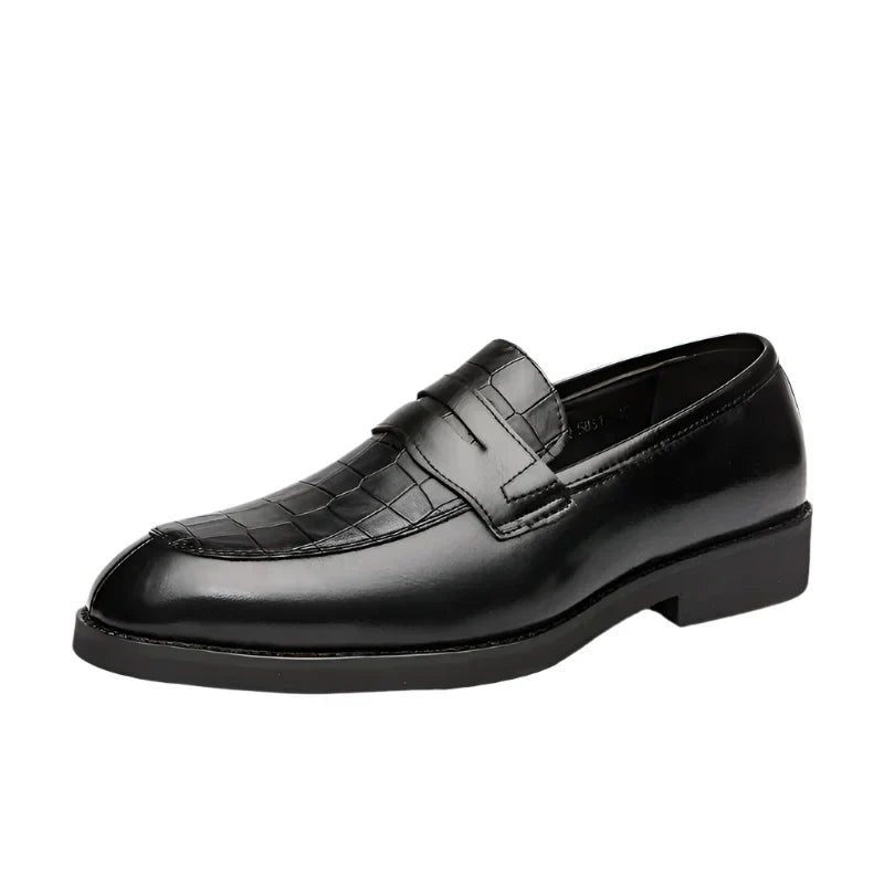 Lenoir™ | Mocassins en cuir de crocodile