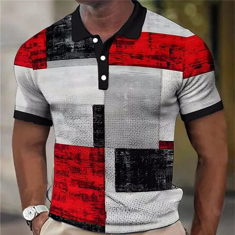 Lenoir™ | Polo à carreaux multicolore