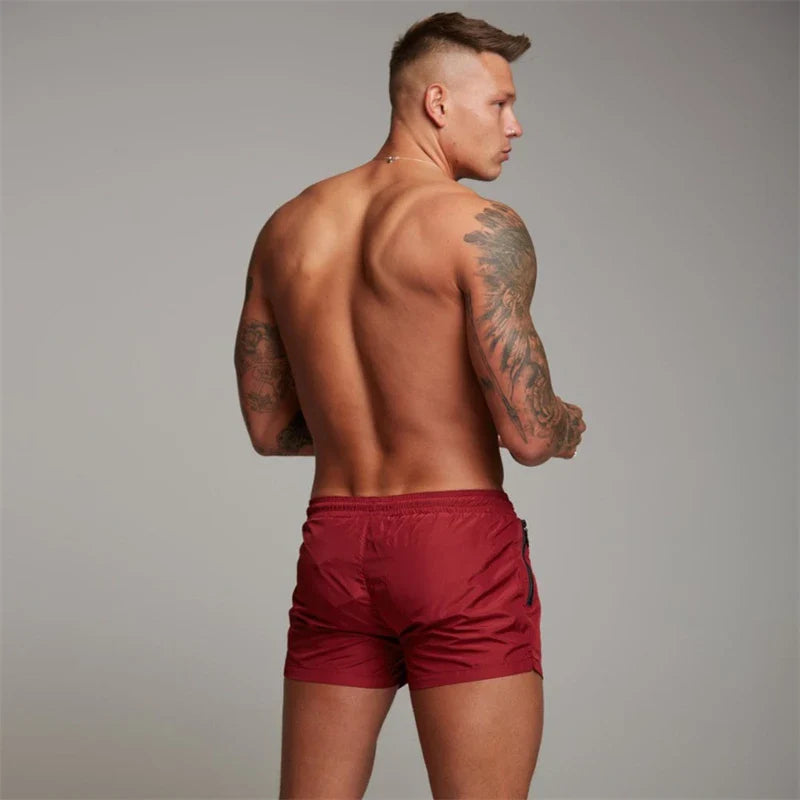 Lenoir™ | Short de bain avec poches zippées