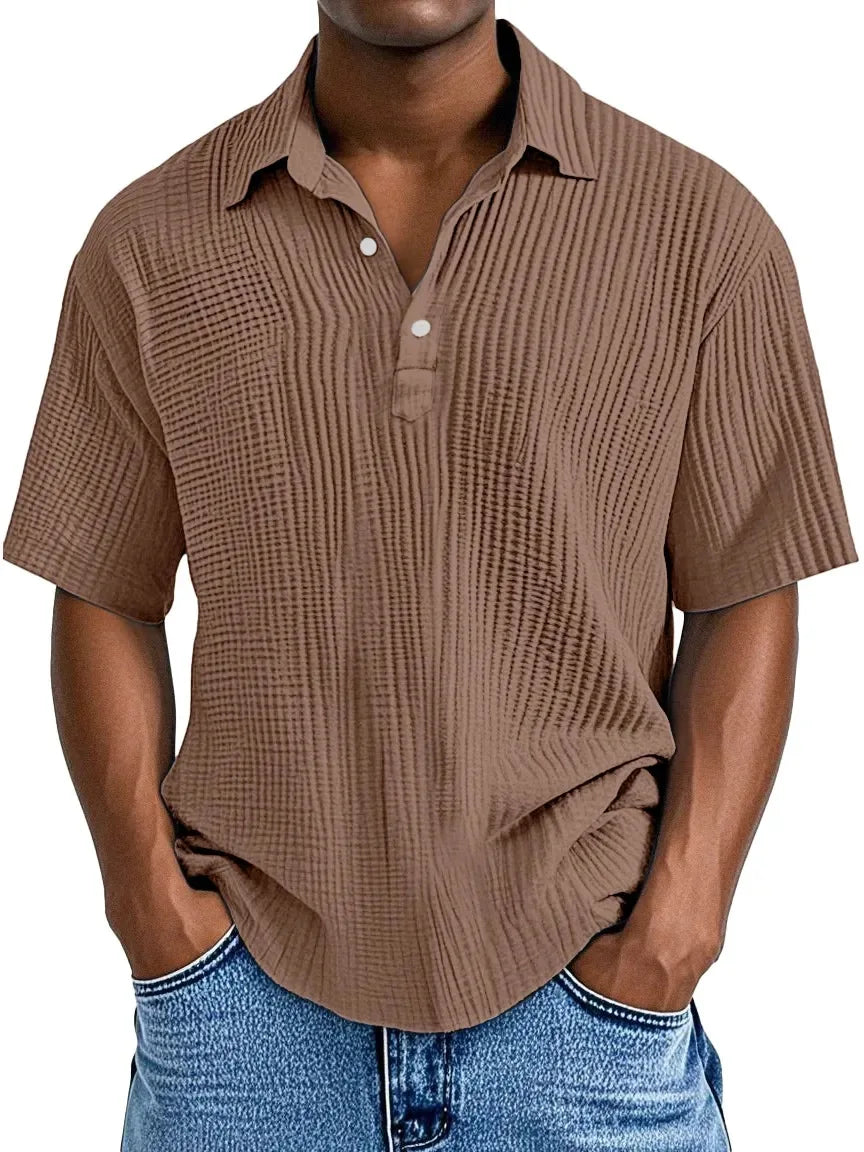 Cazel | Chemise d'été rétro pour homme