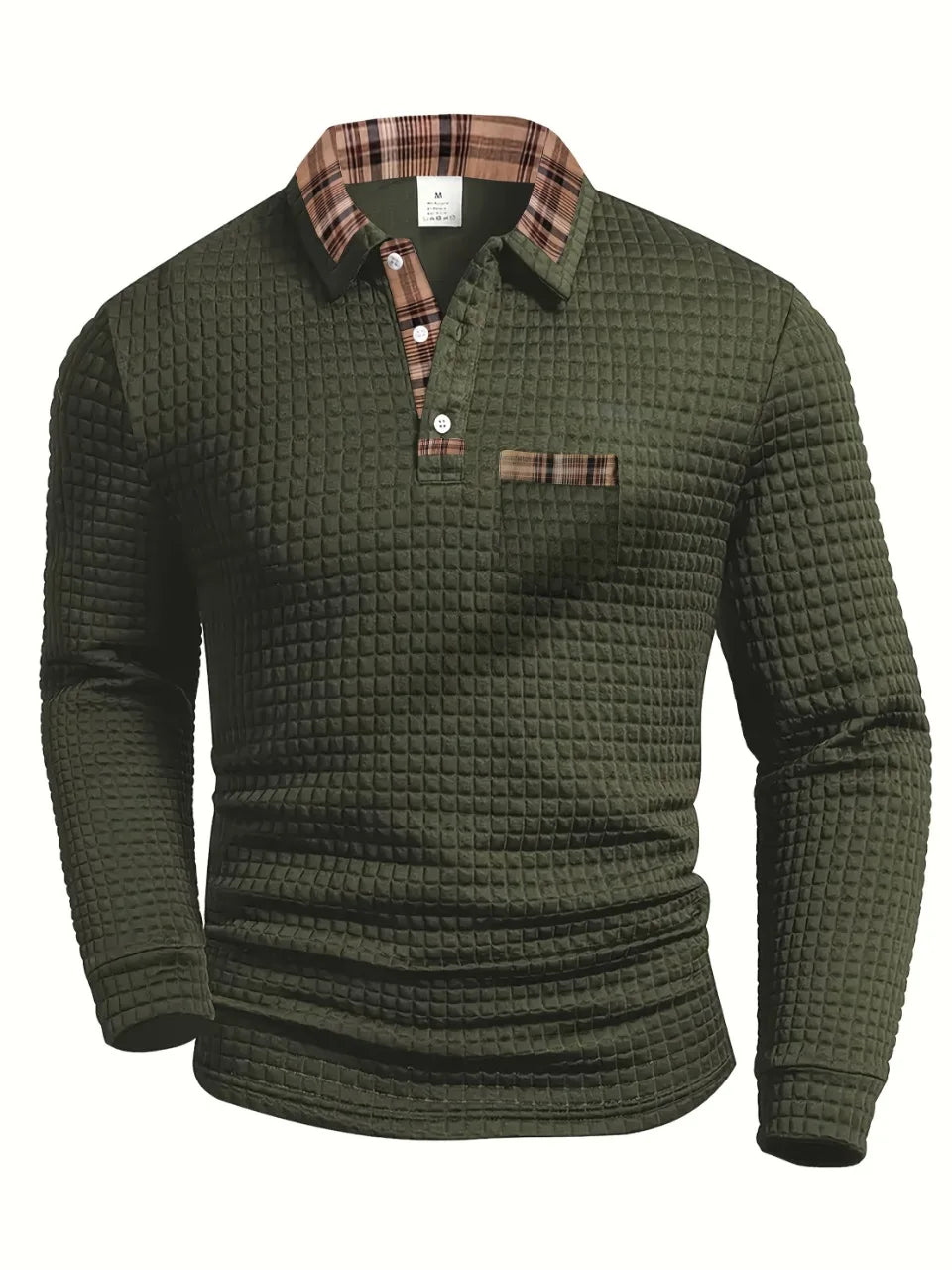 Lenoir™ | Polo à motif à carreaux