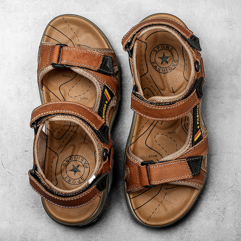 Lenoir™ | Sandales en cuir élégantes