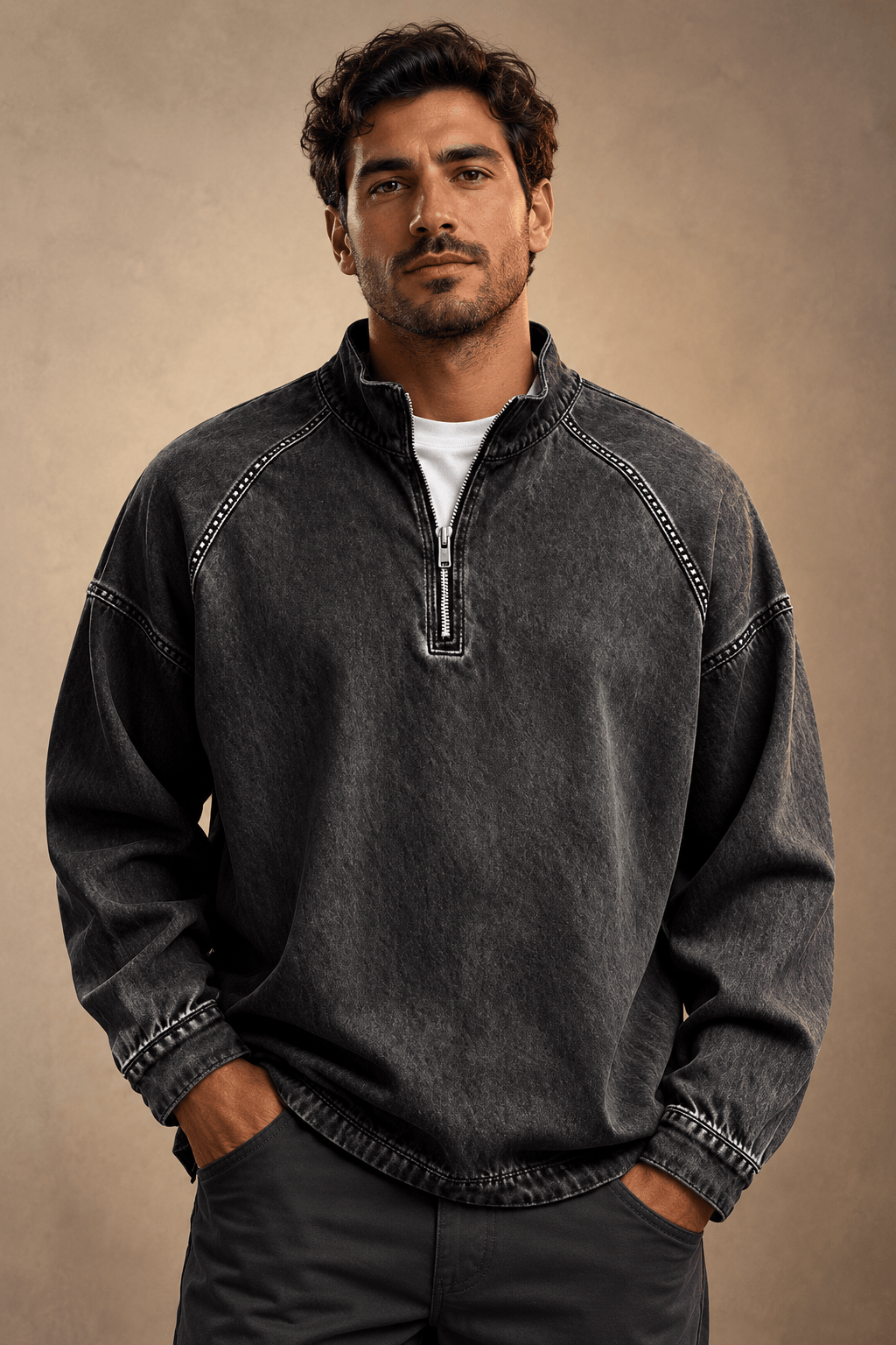 Cazel | Chemise vintage à manches longues pour homme