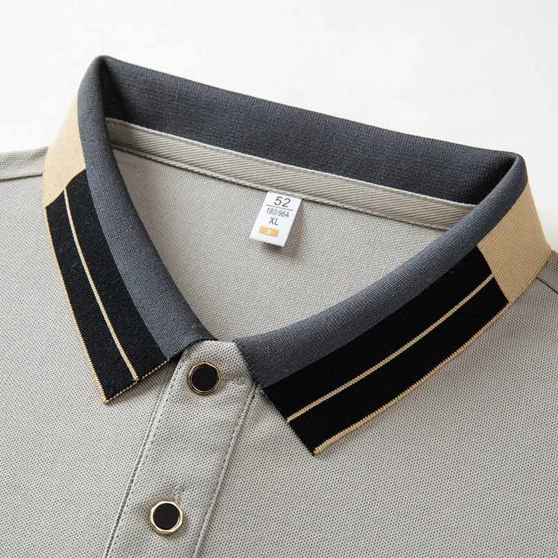 Lenoir™ | Polo avec finitions contrastées