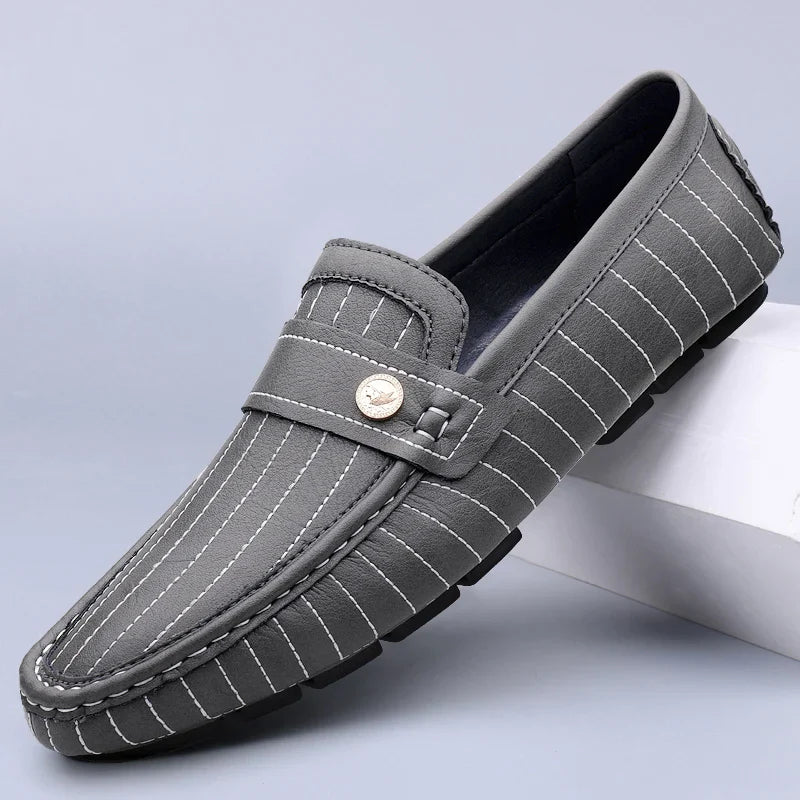 Lenoir™ | Mocassins Marlon en cuir