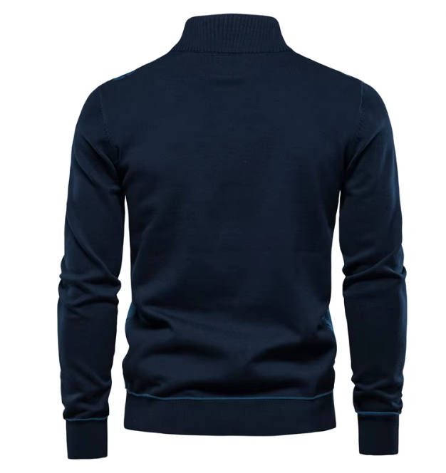 Lenoir™ | Pull à col zippé pour hommes
