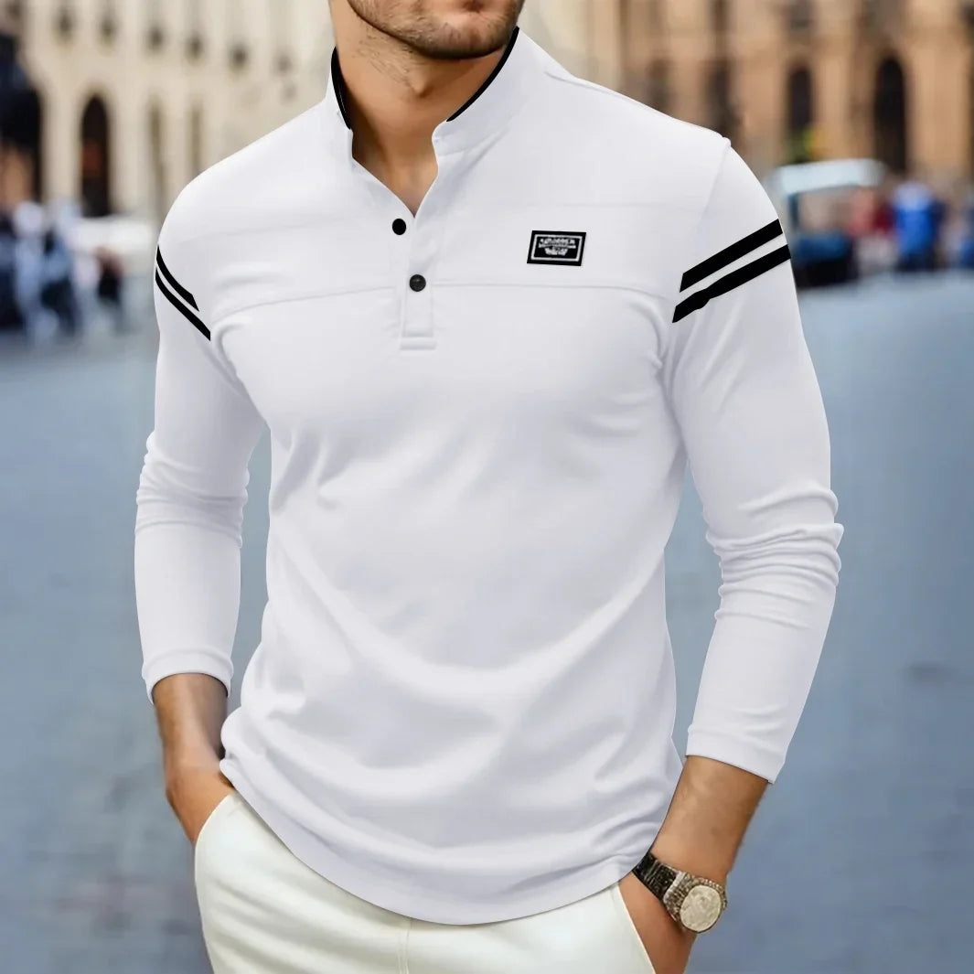 Lenoir™ | T-shirt moderne à manches longues pour homme