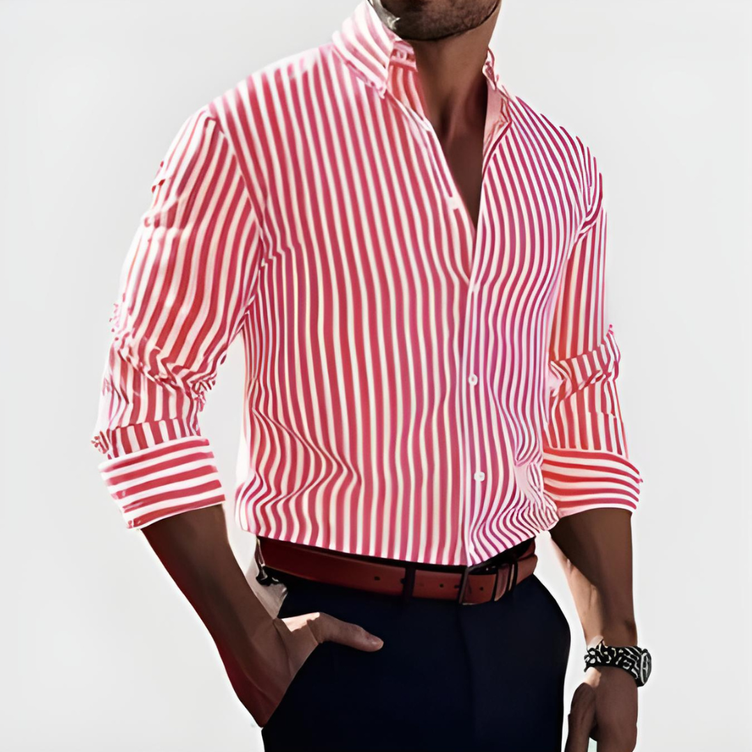 Lenoir™ | Chemise élégante à rayures